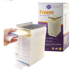 Fairhaven Health Milkies Freeze Breast Milk Storage System - White